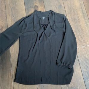 Black Loft blouse